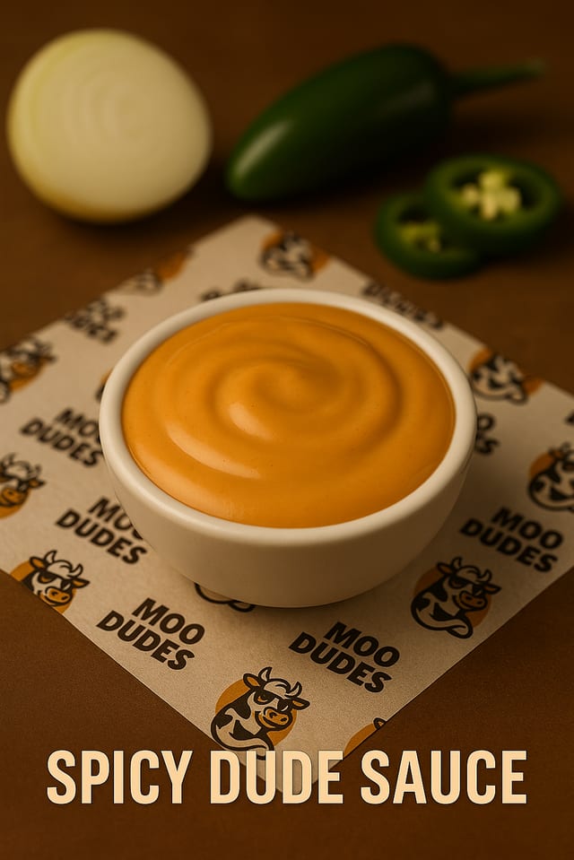 Spicy Dude Sauce.
