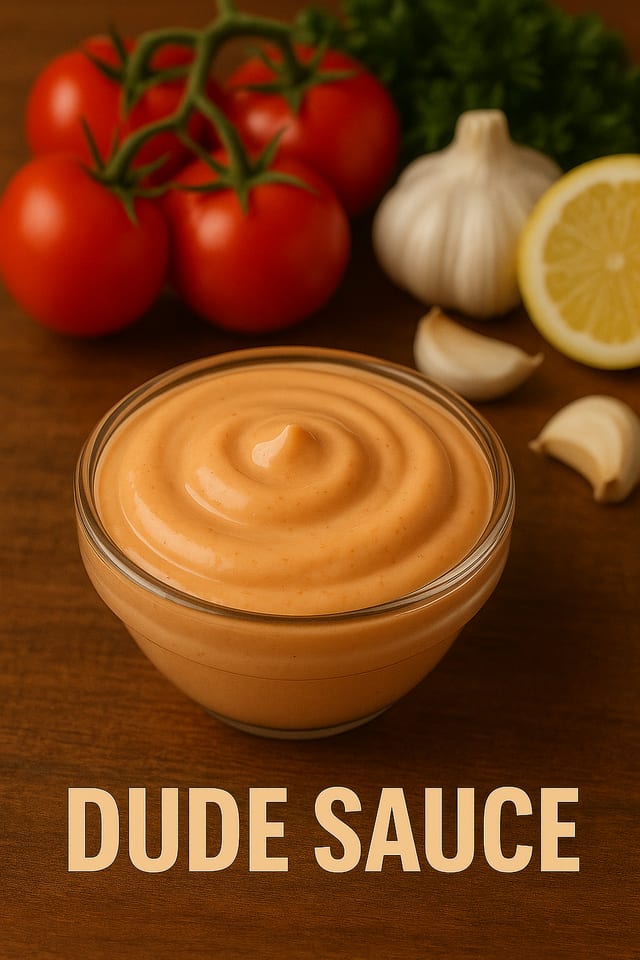 Dude Signature Sauce.
