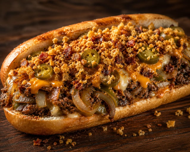 Frito Crunch King Cheese Steak.