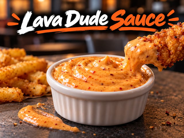 Lava Dude Sauce.