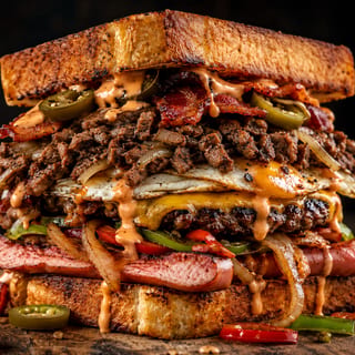 FrankenDude Burger