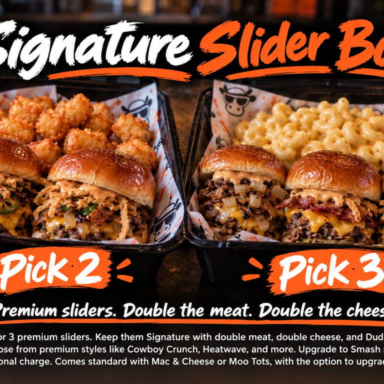 Savor Our Delicious Sliders