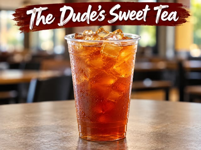 The Dude’s Sweet Tea.