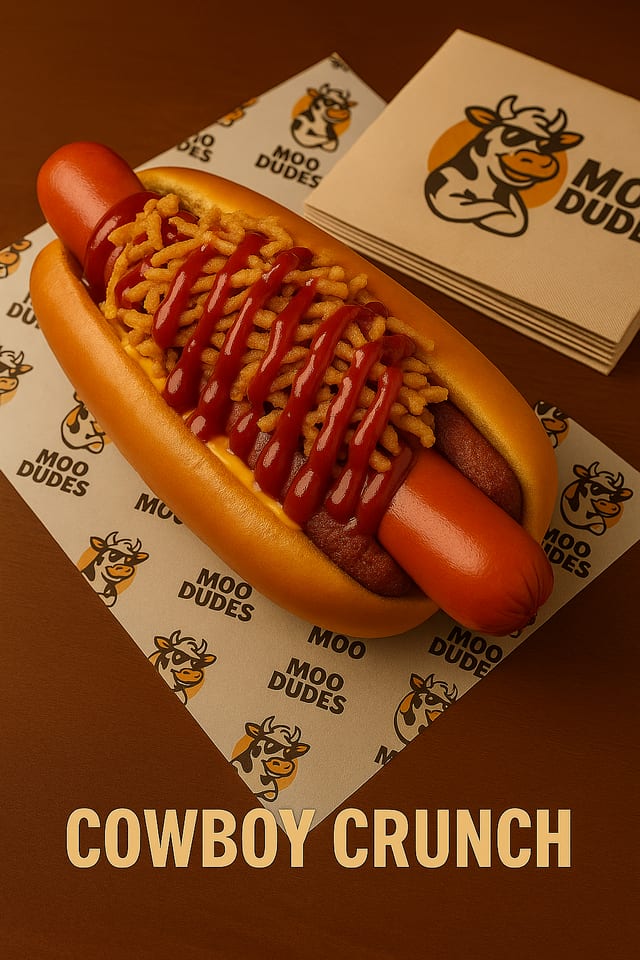 The Cowboy Crunch Dog.
