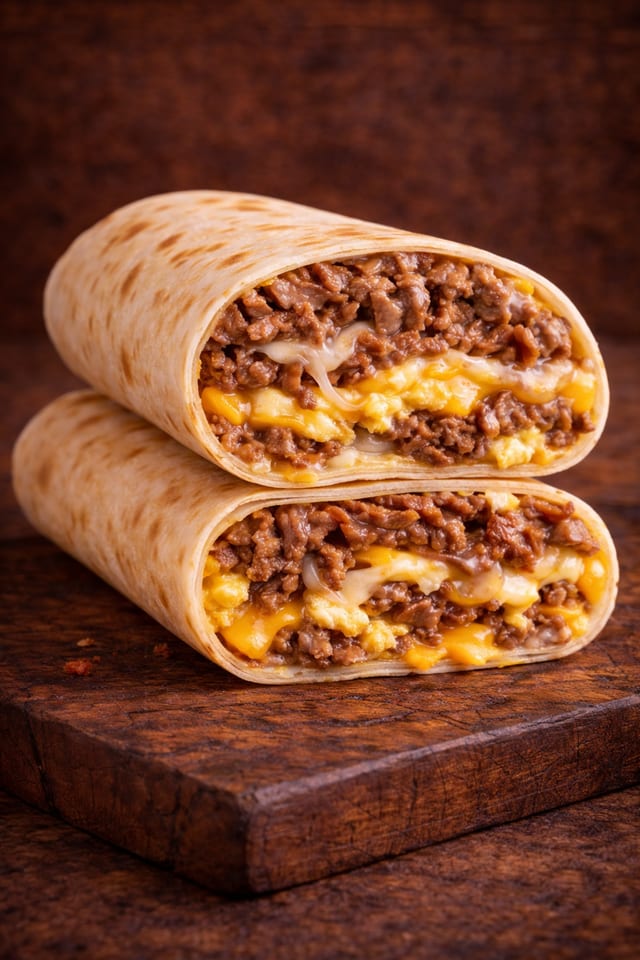 The Trail Boss Burrito.